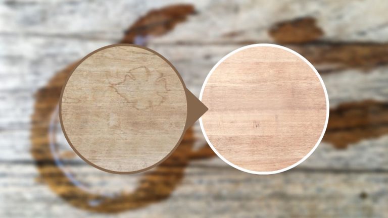 Macchie Di Acqua Dal Legno